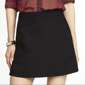 High Waist Black A-line Skirt Brand New!